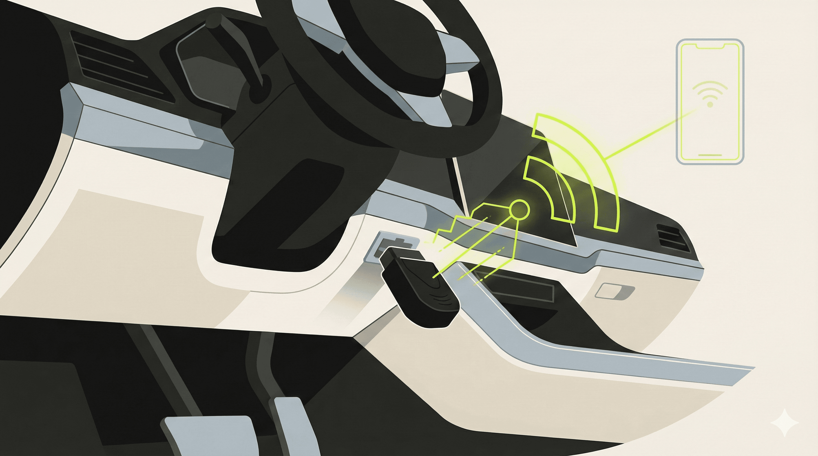 Connect your dongle to the Naubat app